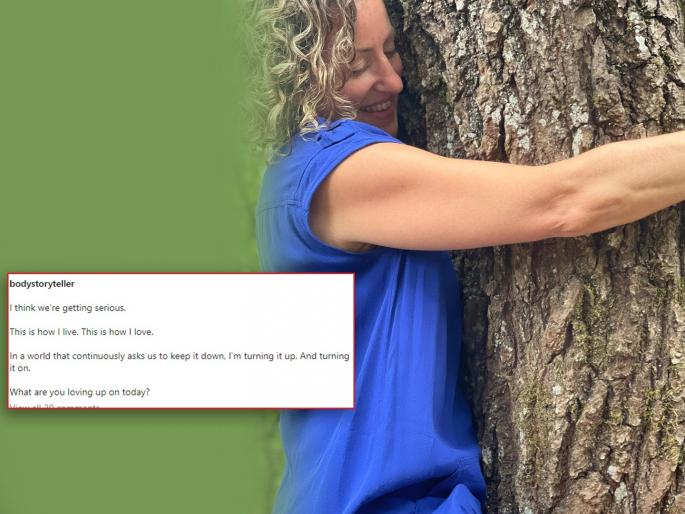 Canda 45 years women fall in love with oak tree unique love story post has been viral on social media | माणसाच्या नाही तर झाडाच्या प्रेमात पडलेय ही महिला; त्याला पाहून म्हणते... Canda 45 years women fall in love with oak tree unique love story post has been viral on social media | माणसाच्या नाही तर झाडाच्या प्रेमात पडलेय ही महिला; त्याला पाहून म्हणते...