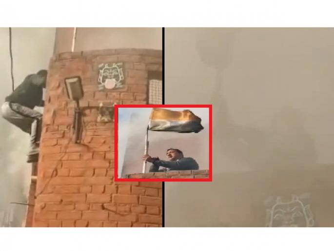 Panipat spinning mill fire accident, fireman Sunil Mehla saved indian flag Tiranga | कारखान्याला भीषण आग; अग्निशमन दलाच्या जिगरबाज कर्मचाऱ्याने जीव धोक्यात घालून वाचवला तिरंगा... Panipat spinning mill fire accident, fireman Sunil Mehla saved indian flag Tiranga | कारखान्याला भीषण आग; अग्निशमन दलाच्या जिगरबाज कर्मचाऱ्याने जीव धोक्यात घालून वाचवला तिरंगा...