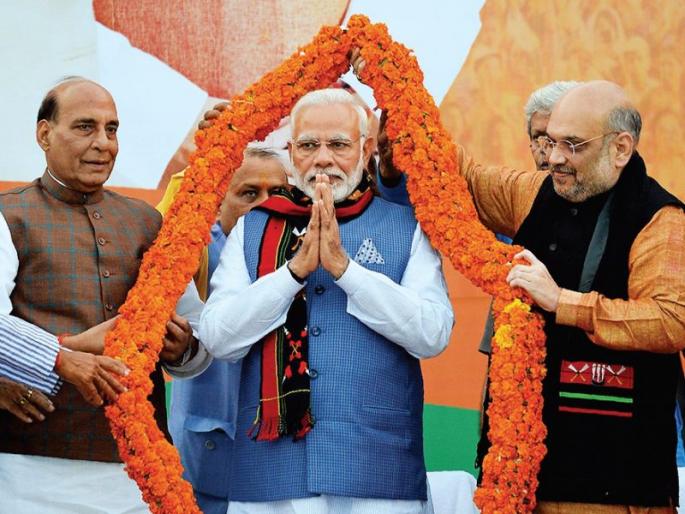 BJP in the northeast! In Tripura, Left Front is defeated, Congress has not two seats in the two states | ईशान्येत भाजपाच! त्रिपुरात डाव्यांचा पराभव, दोन राज्यांत काँग्रेसला नाही एकही जागा  BJP in the northeast! In Tripura, Left Front is defeated, Congress has not two seats in the two states | ईशान्येत भाजपाच! त्रिपुरात डाव्यांचा पराभव, दोन राज्यांत काँग्रेसला नाही एकही जागा