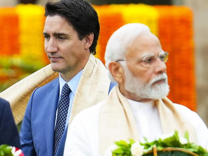 Modi condemns attack on Hindu temple in Canada; 'Trudeau expected to uphold rule of law'  | कॅनडामध्ये हिंदू मंदिरावरावरील हल्ल्याचा मोदींकडून निषेध; 'ट्रुडोंनी कायद्याचे राज्य राखावे अशी अपेक्षा'  Modi condemns attack on Hindu temple in Canada; 'Trudeau expected to uphold rule of law'  | कॅनडामध्ये हिंदू मंदिरावरावरील हल्ल्याचा मोदींकडून निषेध; 'ट्रुडोंनी कायद्याचे राज्य राखावे अशी अपेक्षा'