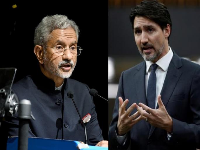 S Jaishankar slams Canada: 'Canada is India's biggest problem', Jaishankar warns Justin Trudeau on Khalistan issue | 'भारतसाठी कॅनडा सर्वात मोठी समस्या', एस जयशंकर यांचा जस्टिन ट्रुडोंना स्पष्ट इशारा, म्हणाले... S Jaishankar slams Canada: 'Canada is India's biggest problem', Jaishankar warns Justin Trudeau on Khalistan issue | 'भारतसाठी कॅनडा सर्वात मोठी समस्या', एस जयशंकर यांचा जस्टिन ट्रुडोंना स्पष्ट इशारा, म्हणाले...