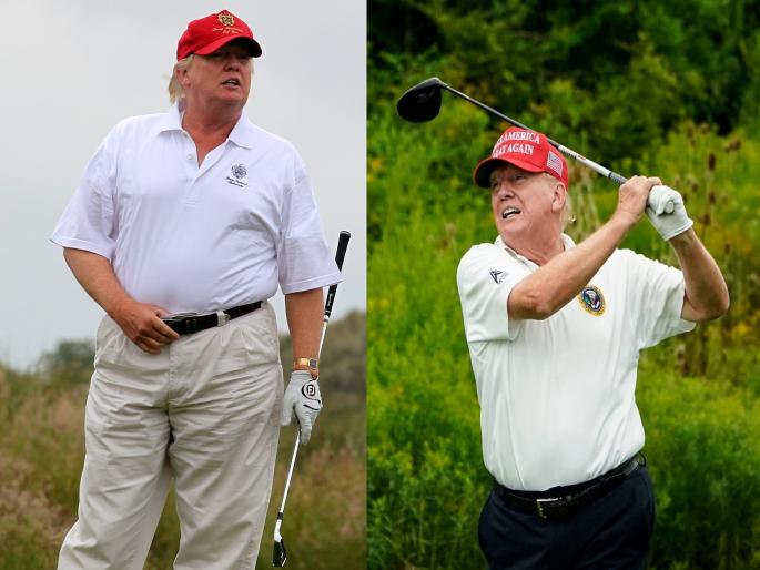Donald Trump's love for golf and loss of Rs 156 crore of American taxpayers in 13 days..! | डोनाल्ड ट्रम्प यांचे 'गोल्फ' प्रेम अन् 13 दिवसांत अमेरिकन करदात्यांचे 156 कोटी रुपये स्वाहा..! Donald Trump's love for golf and loss of Rs 156 crore of American taxpayers in 13 days..! | डोनाल्ड ट्रम्प यांचे 'गोल्फ' प्रेम अन् 13 दिवसांत अमेरिकन करदात्यांचे 156 कोटी रुपये स्वाहा..!