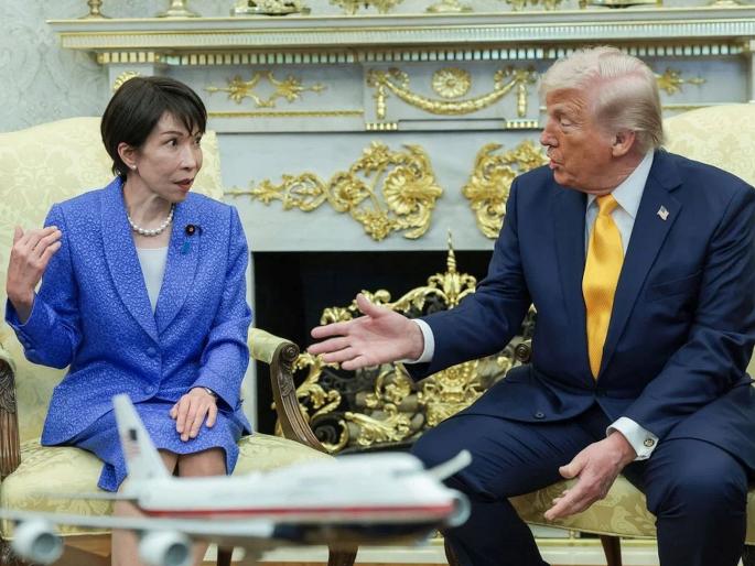Iran War: 'Why didn't you tell us at Pearl Harbor?' Trump questions Japanese PM over Iran war | 'पर्ल हार्बरच्या वेळी आम्हाला का नाही सांगितले?' इराण युद्धावरून ट्रम्प यांचा जपानच्या पंतप्रधानांना खोचक सवाल Iran War: 'Why didn't you tell us at Pearl Harbor?' Trump questions Japanese PM over Iran war | 'पर्ल हार्बरच्या वेळी आम्हाला का नाही सांगितले?' इराण युद्धावरून ट्रम्प यांचा जपानच्या पंतप्रधानांना खोचक सवाल