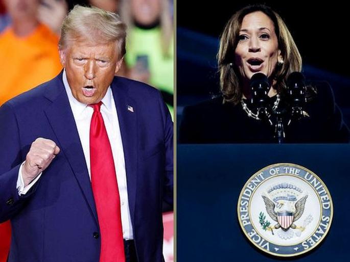 Voting has started in America, along with counting! Trump-Harris vote 3-3; The survey estimate is also shocking | अमेरिकेत मतदानही सुरु, सोबत मोजणीही! ट्रम्प-हॅरिसना मिळाली ३-३ मते; सर्व्हेचा अंदाजही धक्कादायक Voting has started in America, along with counting! Trump-Harris vote 3-3; The survey estimate is also shocking | अमेरिकेत मतदानही सुरु, सोबत मोजणीही! ट्रम्प-हॅरिसना मिळाली ३-३ मते; सर्व्हेचा अंदाजही धक्कादायक