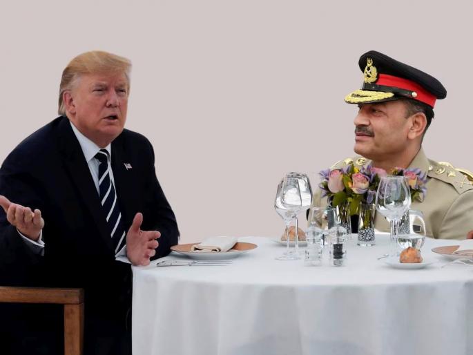 Iran's nuclear materials to be kept in Pakistan Why exactly did Trump invite Munir to dinner Everything is strange | "पाकिस्तानात ठेवलं जाणार इराणचं अण्वस्त्र साहित्य?"; ट्रम्प यांनी मुनीर यांना नेमकं का जेवायला बोलावलं? सगळं विचित्रच...! Iran's nuclear materials to be kept in Pakistan Why exactly did Trump invite Munir to dinner Everything is strange | "पाकिस्तानात ठेवलं जाणार इराणचं अण्वस्त्र साहित्य?"; ट्रम्प यांनी मुनीर यांना नेमकं का जेवायला बोलावलं? सगळं विचित्रच...!