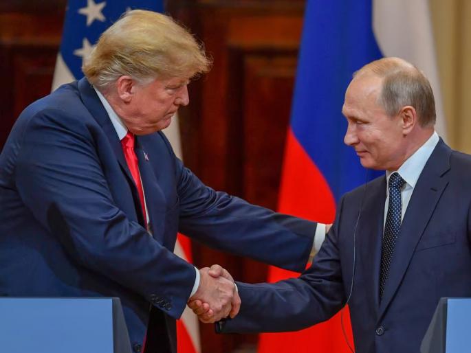If Trump had become president in 2020, the Ukraine war would not have happened Putin's big statement | "2020 मध्ये ट्रम्प राष्ट्राध्यक्ष झाले असते तर यूक्रेन युद्ध झाले नसते, त्यांचा विजय..."! पुतिन यांचं मोठं विधान If Trump had become president in 2020, the Ukraine war would not have happened Putin's big statement | "2020 मध्ये ट्रम्प राष्ट्राध्यक्ष झाले असते तर यूक्रेन युद्ध झाले नसते, त्यांचा विजय..."! पुतिन यांचं मोठं विधान