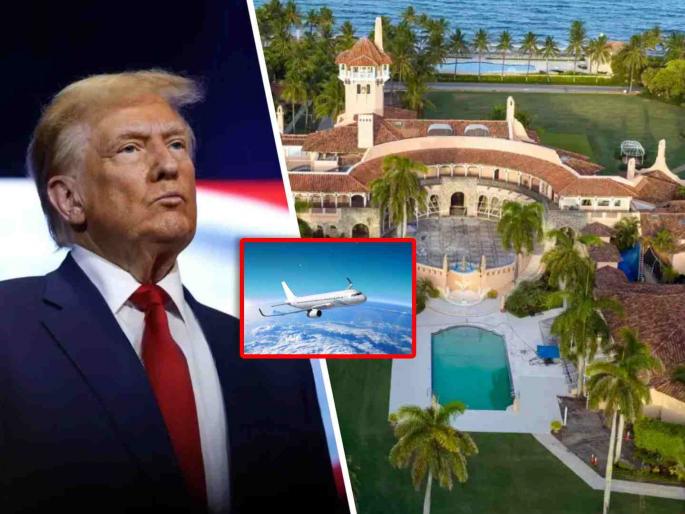 Donald Trump Florida Mar-a-Lago resort airspace breached by three civilian planes circling prompting F-16 response Report | डोनाल्ड ट्रंप यांच्या घरावरून अचानक उडताना दिसली ३ विमाने, F-16ने प्रत्युत्तरात सोडले अग्निबाण- रिपोर्ट्स Donald Trump Florida Mar-a-Lago resort airspace breached by three civilian planes circling prompting F-16 response Report | डोनाल्ड ट्रंप यांच्या घरावरून अचानक उडताना दिसली ३ विमाने, F-16ने प्रत्युत्तरात सोडले अग्निबाण- रिपोर्ट्स