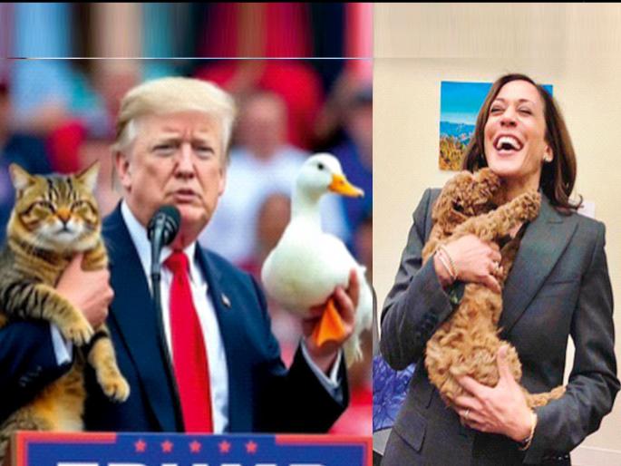 Kamala Harris, Donald Trump, Dogs-Cats and You-Us! | कमला हॅरिस, डोनाल्ड ट्रम्प, कुत्रे-मांजरे आणि तुम्ही-आम्ही! Kamala Harris, Donald Trump, Dogs-Cats and You-Us! | कमला हॅरिस, डोनाल्ड ट्रम्प, कुत्रे-मांजरे आणि तुम्ही-आम्ही!