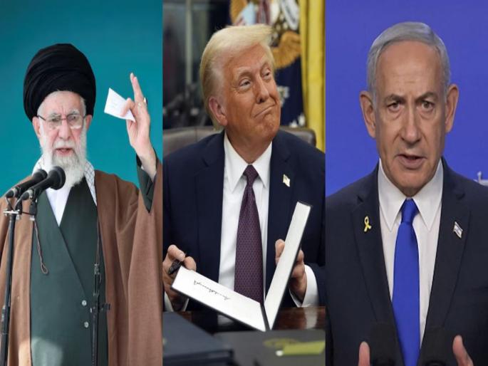 Israeli missile was about to hit Khamenei; Donald Trump stopped it | खामेनेईंवर कोसळणार होते इस्रायली मिसाईल; डोनाल्ड ट्रम्प यांनी थांबवलं म्हणून...
