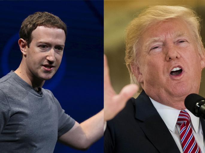 Jumpy! Marc Zuckerberg did not stop talking about the allegations by the trump | झुकरबर्गचं डोनाल्ड ट्रम्प यांना सडेतोड उत्तर, ट्रम्पविरोधी असल्याचा केला होता आरोप Jumpy! Marc Zuckerberg did not stop talking about the allegations by the trump | झुकरबर्गचं डोनाल्ड ट्रम्प यांना सडेतोड उत्तर, ट्रम्पविरोधी असल्याचा केला होता आरोप