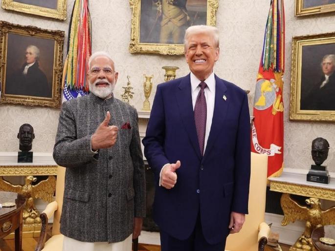 US May Cut India Tariff: Donald Trump hints at 50% tariff reduction | भारतासाठी खुशखबर! डोनाल्ड ट्रम्प यांनी दिले 50% टॅरिफ कमी करण्याचे संकेत, म्हणाले... US May Cut India Tariff: Donald Trump hints at 50% tariff reduction | भारतासाठी खुशखबर! डोनाल्ड ट्रम्प यांनी दिले 50% टॅरिफ कमी करण्याचे संकेत, म्हणाले...