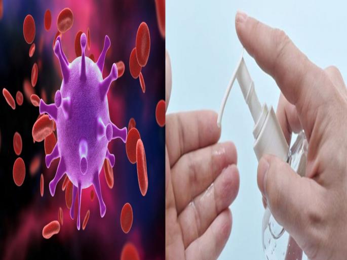 Corona virus be careful during sanitizer in kitchen at home | घरात सॅनिटायजर ठेवताना ही चूक कराल; तर दुर्घटनेला निमंत्रण द्याल, 'अशी' घ्या काळजी Corona virus be careful during sanitizer in kitchen at home | घरात सॅनिटायजर ठेवताना ही चूक कराल; तर दुर्घटनेला निमंत्रण द्याल, 'अशी' घ्या काळजी