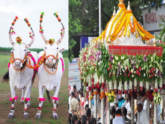 The honor of pulling the chariot of Saint Tukaram Maharaj in the Ashadhi Payi Wari Palkhi ceremony departing from Dehu to Pandharpur has been permanently bestowed upon the bullock pair Manik-Raja of Baburao Arjun Khot of Appachiwadi Nipani | ashadhi wari 2025: माणिक-राजा ओढणार तुकाराम महाराजांचा रथ, आप्पाचीवाडीच्या बैलजोडीला मिळाला कायमस्वरुपी मान The honor of pulling the chariot of Saint Tukaram Maharaj in the Ashadhi Payi Wari Palkhi ceremony departing from Dehu to Pandharpur has been permanently bestowed upon the bullock pair Manik-Raja of Baburao Arjun Khot of Appachiwadi Nipani | ashadhi wari 2025: माणिक-राजा ओढणार तुकाराम महाराजांचा रथ, आप्पाचीवाडीच्या बैलजोडीला मिळाला कायमस्वरुपी मान