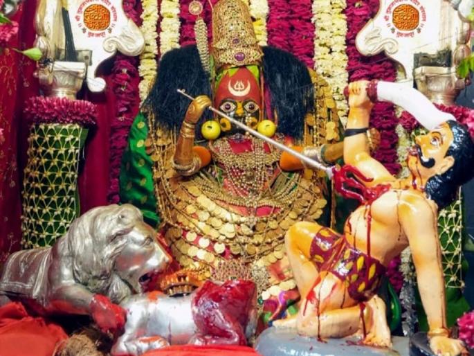 Tuljabhavani's sleep before the war with Mahishasura continues | महिषासुराशी युद्धापूर्वीची तुळजाभवानीची घोरनिद्रा होतेय सुरू