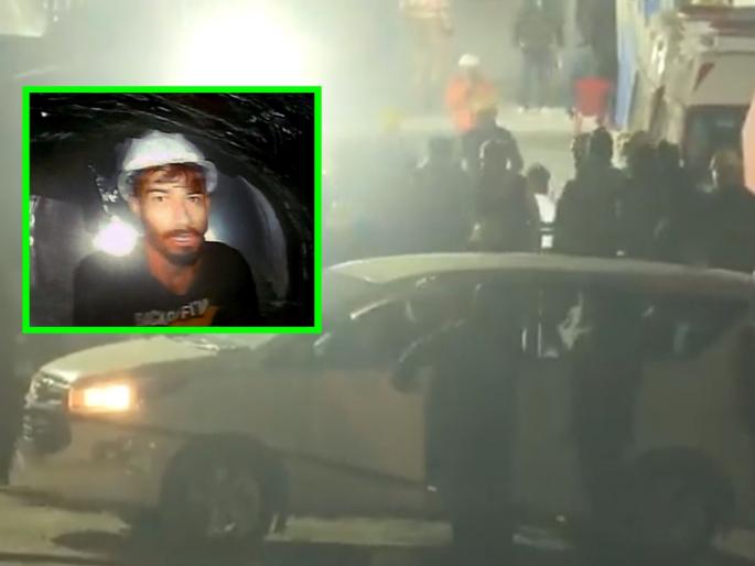 Still have to wait all night; The Chief Minister of Uttarakhand also left, why? Uttarkhand Tunnel Resque Operation life line plan | मजूर बाहेर येण्याची अजून रात्रभर वाट पहावी लागणार? उत्तराखंडचे मुख्यमंत्रीही निघाले, कारण काय? Still have to wait all night; The Chief Minister of Uttarakhand also left, why? Uttarkhand Tunnel Resque Operation life line plan | मजूर बाहेर येण्याची अजून रात्रभर वाट पहावी लागणार? उत्तराखंडचे मुख्यमंत्रीही निघाले, कारण काय?