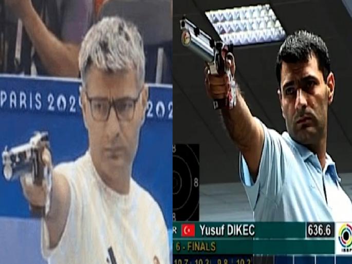 Paris Olympic 2024 Turkish shooter Yusuf Dikec, won medal in 2011 without special equipment | तुर्कीच्या नेमबाजाचा अनोखा 'स्वॅग', 2011 मध्येही विशेष उपकरणांशिवाय जिंकले होते पदक... Paris Olympic 2024 Turkish shooter Yusuf Dikec, won medal in 2011 without special equipment | तुर्कीच्या नेमबाजाचा अनोखा 'स्वॅग', 2011 मध्येही विशेष उपकरणांशिवाय जिंकले होते पदक...