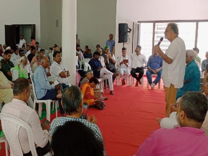 Need to build independent political power of citizens - Tushar Gandhi  | नागरिकांची स्वतंत्र राजकीय शक्ती उभारण्याची गरज - तुषार गांधी  Need to build independent political power of citizens - Tushar Gandhi  | नागरिकांची स्वतंत्र राजकीय शक्ती उभारण्याची गरज - तुषार गांधी