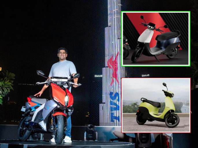 TVS Launches New Electric Scooter X; The price is such that two Ola scooters will come, Range also less than 55 km | टीव्हीएसची नवीन इलेक्ट्रीक स्कूटर लाँच; किंमत एवढी की ओलाच्या दोन स्कूटर येतील TVS Launches New Electric Scooter X; The price is such that two Ola scooters will come, Range also less than 55 km | टीव्हीएसची नवीन इलेक्ट्रीक स्कूटर लाँच; किंमत एवढी की ओलाच्या दोन स्कूटर येतील