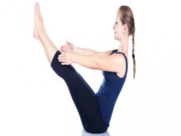 Naukasan is beneficial for reduce belly fat and loss weight | घरच्याघरी 'हे' योगासन कराल तर पोटाची चरबी होईल नक्की होईल कमी Naukasan is beneficial for reduce belly fat and loss weight | घरच्याघरी 'हे' योगासन कराल तर पोटाची चरबी होईल नक्की होईल कमी
