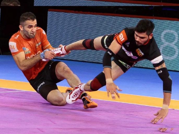 Pro Kabaddi League 2021-22 U Mumba Captain Fazal Atrachali reveals plan against Bengaluru Bulls | Pro Kabaddi League 2021-22: 'यू मुंबा'ने बनवला 'बंगळुरू बुल्स'ला धूळ चारण्यासाठी खास प्लॅन Pro Kabaddi League 2021-22 U Mumba Captain Fazal Atrachali reveals plan against Bengaluru Bulls | Pro Kabaddi League 2021-22: 'यू मुंबा'ने बनवला 'बंगळुरू बुल्स'ला धूळ चारण्यासाठी खास प्लॅन