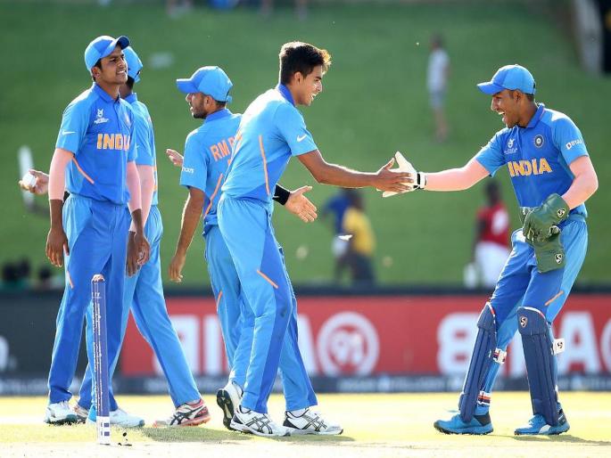 U19WC : India start with a win, They beat Sri Lanka by 90 runs | टीम इंडियाचा डबल धमाका, एकाच वेळी नमवलं दोन प्रतिस्पर्ध्यांना