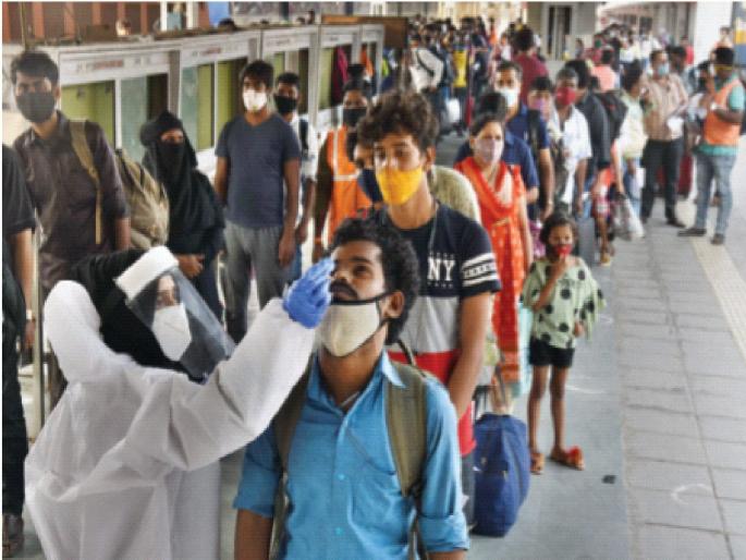 In Raigad district, the number of patients of Kareena has exploded; 1863 people were infected in seven days | रायगड जिल्ह्यात काेराेनाच्या रुग्णसंख्येचा झाला विस्फाेट; सात दिवसांत १८६३ जण बाधित In Raigad district, the number of patients of Kareena has exploded; 1863 people were infected in seven days | रायगड जिल्ह्यात काेराेनाच्या रुग्णसंख्येचा झाला विस्फाेट; सात दिवसांत १८६३ जण बाधित