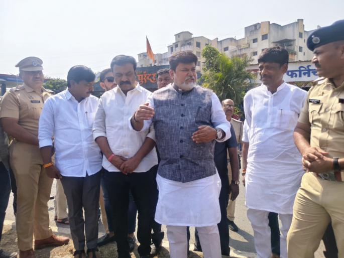 Industries Minister inspects after Navle bridge accident; Samant directs to take immediate measures against accidents | नवले पूल दुर्घटनेनंतर उद्योगमंत्र्यांची पाहणी; अपघातांवर तातडीने उपाययोजना करण्याचे सामंत यांचे निर्देश Industries Minister inspects after Navle bridge accident; Samant directs to take immediate measures against accidents | नवले पूल दुर्घटनेनंतर उद्योगमंत्र्यांची पाहणी; अपघातांवर तातडीने उपाययोजना करण्याचे सामंत यांचे निर्देश