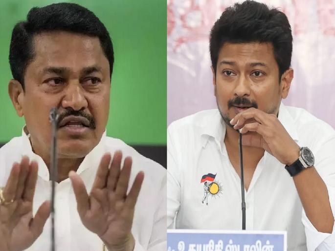 cm-stalin-son-udaynidhi-stalin-statement-on-sanatana-dharma-congress-stand-back-bjp-attacks-india-alliance | उदयनिधी स्टॅलिनच्या 'सनातन धर्म मिटवा' विधानावर काँग्रेसची प्रतिक्रिया; नाना पटोले म्हणाले... cm-stalin-son-udaynidhi-stalin-statement-on-sanatana-dharma-congress-stand-back-bjp-attacks-india-alliance | उदयनिधी स्टॅलिनच्या 'सनातन धर्म मिटवा' विधानावर काँग्रेसची प्रतिक्रिया; नाना पटोले म्हणाले...