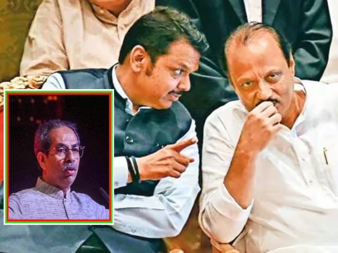 MVA is three wheels, bjp-shinde-pawar has become Trishul; Uddhav Thackeray's attack on Shinde-Fadnavis-Pawar government | आमची ती तीन चाके, त्यांचे लगेच त्रिशूळ झाले; ठाकरेंचा शिंदे-फडणवीस-पवार सरकारला टोला