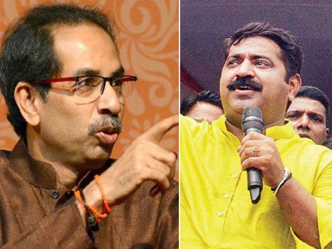 Uddhav Thackeray slams BJP MLA Ram Kadam over his abduct girl remark | भाजपाचा खिलजी ह'राम' कदमला उखडून फेका - उद्धव ठाकरे  Uddhav Thackeray slams BJP MLA Ram Kadam over his abduct girl remark | भाजपाचा खिलजी ह'राम' कदमला उखडून फेका - उद्धव ठाकरे