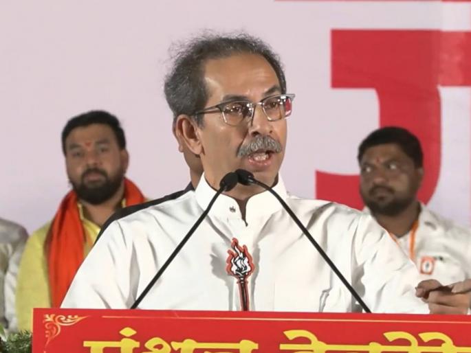 lok sabha election 2024 Uddhav Thackeray warned Gujarati companies about the employment issue of Marathi youth | 'महाराष्ट्रात कंपनी उघडी ठेवायची असेल तर..; गुजराती कंपन्यांना उद्धव ठाकरेंचा इशारा lok sabha election 2024 Uddhav Thackeray warned Gujarati companies about the employment issue of Marathi youth | 'महाराष्ट्रात कंपनी उघडी ठेवायची असेल तर..; गुजराती कंपन्यांना उद्धव ठाकरेंचा इशारा