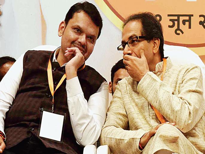 Chief Minister: We have decided; Uddhav: All should be equal! | मुख्यमंत्रीपदावरुन भाजपा-शिवसेनेचं ठरलं?; मुख्यमंत्री अन् उद्धव ठाकरे म्हणतात... Chief Minister: We have decided; Uddhav: All should be equal! | मुख्यमंत्रीपदावरुन भाजपा-शिवसेनेचं ठरलं?; मुख्यमंत्री अन् उद्धव ठाकरे म्हणतात...