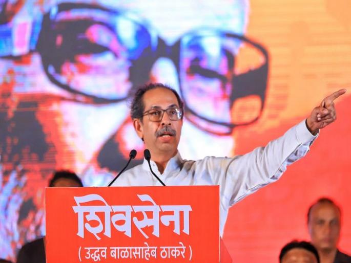 Former CM Uddhav Thackeray has criticized CM Eknath Shinde and BJP | 'रक्तात शिवराय, अंगामध्ये भगवा, माझी जनता भवानीमातेने दिलेली तलवार'; उद्धव ठाकरे कडाडले! Former CM Uddhav Thackeray has criticized CM Eknath Shinde and BJP | 'रक्तात शिवराय, अंगामध्ये भगवा, माझी जनता भवानीमातेने दिलेली तलवार'; उद्धव ठाकरे कडाडले!