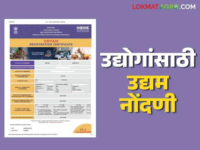 Latest News Udyam Registration What is requirement of Udyam registration for an industry Know in detail | Udyam Registration : उद्योगाकरिता उद्यम नोंदणीची आवश्यकता काय? जाणून घ्या सविस्तर 