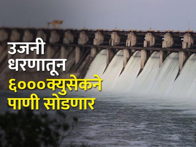 Water will be released from Ujani from this afternoon | आज दुपारपासून उजनीतून पाणी सोडणार Water will be released from Ujani from this afternoon | आज दुपारपासून उजनीतून पाणी सोडणार