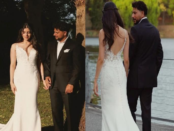 Kuldeep Yadav suddenly deletes engagement photos with Vanshika; sparks mixed reactions... | कुलदीप यादवने अचानक साखरपुड्याचे फोटो डिलीट केले; उलट-सुलट चर्चांना उधाण...