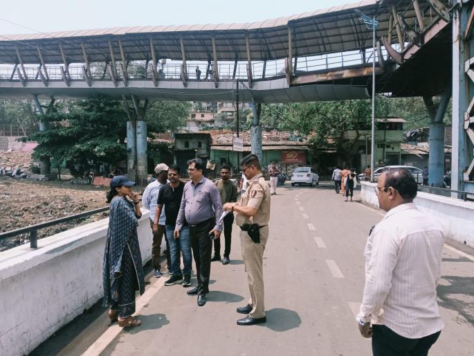 ulhasnagar municipal commissioner inspects development works site contractor and officer expresses strong concerns | उल्हासनगर महापालिका आयुक्ताकडून विकास कामाची स्थळ पाहणी, ठेकेदार व अधिकाऱ्याचे दणाणले धाबे ulhasnagar municipal commissioner inspects development works site contractor and officer expresses strong concerns | उल्हासनगर महापालिका आयुक्ताकडून विकास कामाची स्थळ पाहणी, ठेकेदार व अधिकाऱ्याचे दणाणले धाबे