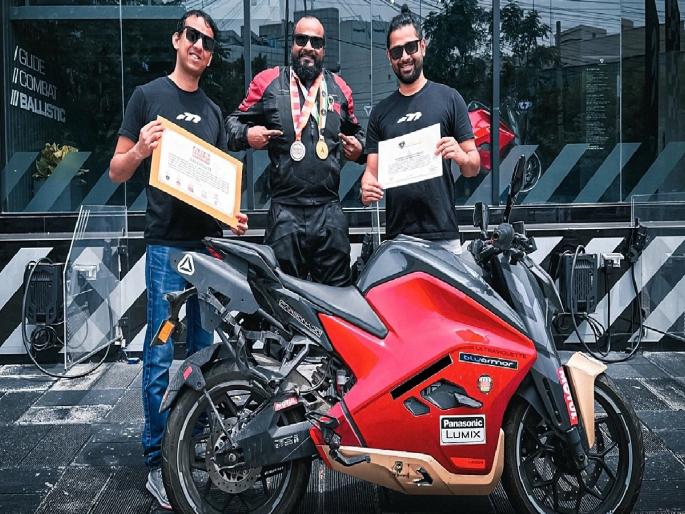 Ultraviolette F77: Travels 6,727Km in a Single Ride! This electric bike made history | सिंगल राइडमध्ये 6,727Km चा प्रवास! 'या' इलेक्ट्रिक बाईकने रचला इतिहास... Ultraviolette F77: Travels 6,727Km in a Single Ride! This electric bike made history | सिंगल राइडमध्ये 6,727Km चा प्रवास! 'या' इलेक्ट्रिक बाईकने रचला इतिहास...