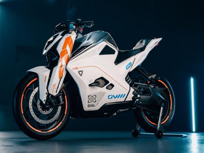 Ultraviolette F77 Space Edition launched at Rs 5.60 lakh | 'या' भारतीय कंपनीने आणली 5.60 लाखांची इलेक्ट्रिक बाईक, टॉप स्पीड 150 किमी Ultraviolette F77 Space Edition launched at Rs 5.60 lakh | 'या' भारतीय कंपनीने आणली 5.60 लाखांची इलेक्ट्रिक बाईक, टॉप स्पीड 150 किमी