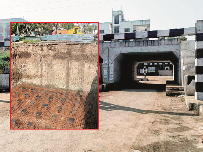 Height 'crisis' in Shivajinagar subway; There is no thought of big vehicles, the fear of continuing the problem of traffic jams | शिवाजीनगर भुयारी मार्गात उंचीची ‘कोंडी’; मोठ्या वाहनांचा विचारच नाही, कोंडीचा प्रश्न कायम
