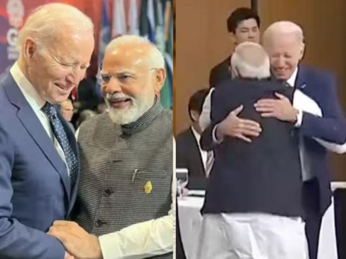 "I should take your autograph..." US President Joe Biden to PM Modi | "अमेरिकेत तुम्ही लोकप्रिय आहात, मला तुमचा ऑटोग्राफ हवाय"; बायडन यांनी मोदींकडे पाहिलं अन्...