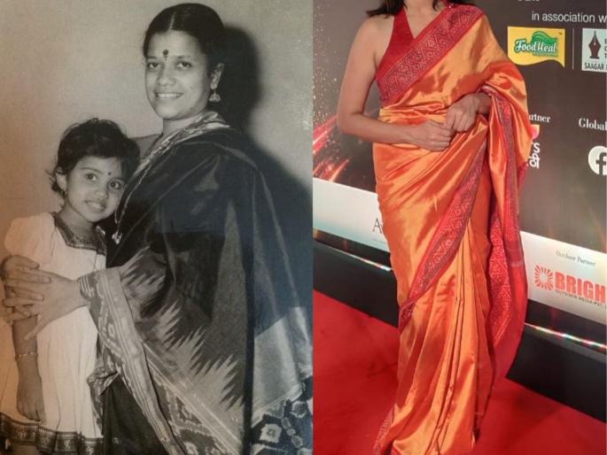 Amruta subhash share childhood pic with her mother | मराठी चित्रपटसृष्टीवर आज ही चिमुकली करतेय राज्य, ओळखा पाहू कोण आहे अभिनेत्री Amruta subhash share childhood pic with her mother | मराठी चित्रपटसृष्टीवर आज ही चिमुकली करतेय राज्य, ओळखा पाहू कोण आहे अभिनेत्री