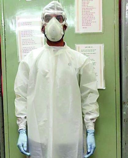 PPE kits can be washed and used 20 times | पीपीई किट्स धुऊन २० वेळा वापरणे शक्य