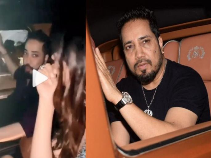 mika singh car breaks down amid mumbai rains crowd gathers to help | Video: धो-धो पावसात मिकाची गाडी खराब झाली, अर्ध्या रात्री मदतीसाठी ‘मुंबई’ धावली