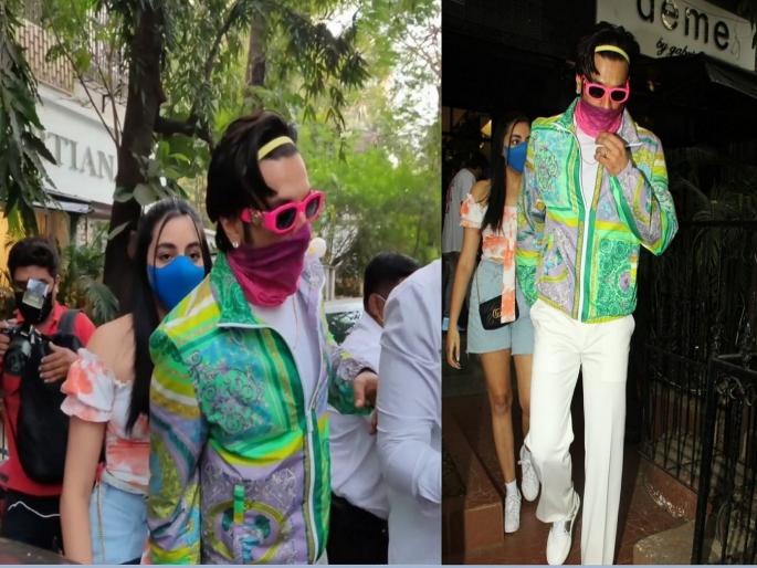 ranveer singh new look fan says lady gaga is so jealous of-him | याला पाहून लेडी गागालाही हेवा वाटेल...! रणवीर सिंगचा अतरंगी अवतार पाहून फॅन्स झाले ‘सैराट’ ranveer singh new look fan says lady gaga is so jealous of-him | याला पाहून लेडी गागालाही हेवा वाटेल...! रणवीर सिंगचा अतरंगी अवतार पाहून फॅन्स झाले ‘सैराट’