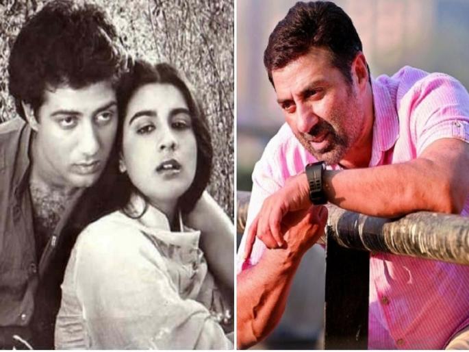 sunny deol birthday special bollywood actor married with pooja deol in very confidential ceremony | -म्हणून सनी देओलने जगापासून लपवली होती लग्नाची गोष्ट; अमृताला सुद्धा ठेवले होते अंधारात sunny deol birthday special bollywood actor married with pooja deol in very confidential ceremony | -म्हणून सनी देओलने जगापासून लपवली होती लग्नाची गोष्ट; अमृताला सुद्धा ठेवले होते अंधारात