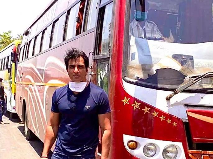 Every Indian Deserves To Be With Their Families: Sonu Sood Organises Buses For Migrants In Mumbai-ram | हा प्रत्येक मजूराचा अधिकार.... ! म्हणून सलमान, शाहरूख जे करू शकला नाही ते सोनू सूदने केले!! Every Indian Deserves To Be With Their Families: Sonu Sood Organises Buses For Migrants In Mumbai-ram | हा प्रत्येक मजूराचा अधिकार.... ! म्हणून सलमान, शाहरूख जे करू शकला नाही ते सोनू सूदने केले!!