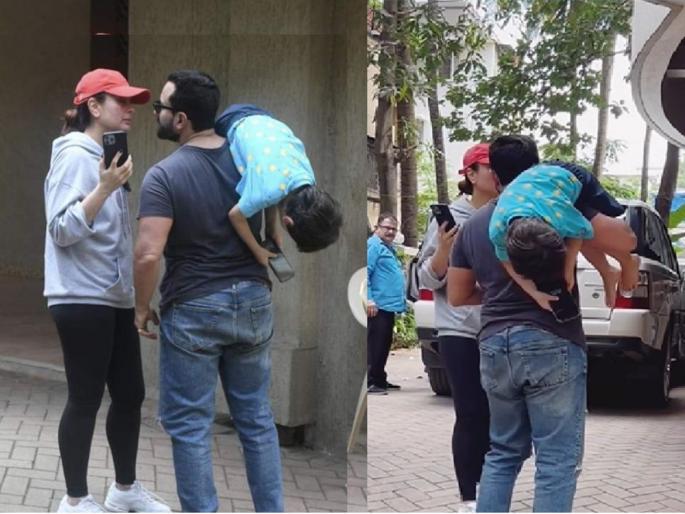 kareena kapoor khan saif ali khan kissed each other on road | VIDEO : हेच बाकी राहिलं होतं..., भररस्त्यात करिना कपूर व सैफ अली खानचा रोमान्स, पाहून भडकले फॅन्स kareena kapoor khan saif ali khan kissed each other on road | VIDEO : हेच बाकी राहिलं होतं..., भररस्त्यात करिना कपूर व सैफ अली खानचा रोमान्स, पाहून भडकले फॅन्स