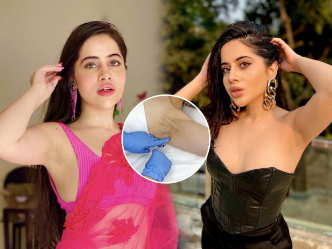 Uorfi Javed reveals her armpits don’t smell Uorfi Javed armpit smell solution Uorfi Javed sweat free underarms Urfi Javed Removed Sweat Smell From Her Armpits With Help Of Botox Know Fact As Per Expert | काखेतल्या घामाने उर्फीही हैराण! म्हणून घेतली खास ट्रीटमेंट - सांगते डियो, पर्फ्युमची तर गरजच नाही...