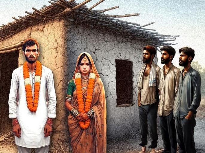 Pandava-era custom or something else...! Newlywed forced to live with husband's two brothers like Draupadi; Mother-in-law says... | पांडवकालीन प्रथा की अन्य काही...! नवविवाहितेला नवऱ्याच्या दोन भावांसोबतही राहण्याची सक्ती; सासू म्हणते... Pandava-era custom or something else...! Newlywed forced to live with husband's two brothers like Draupadi; Mother-in-law says... | पांडवकालीन प्रथा की अन्य काही...! नवविवाहितेला नवऱ्याच्या दोन भावांसोबतही राहण्याची सक्ती; सासू म्हणते...